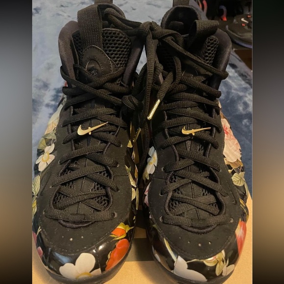 Nike Air Foamposite One ‘Floral’ Size 12 - Picture 4 of 8